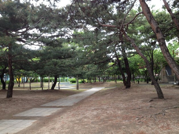 西小門公園内の風景